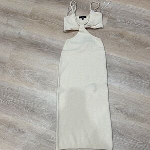 Lulu’s Cutout Sweater Dress